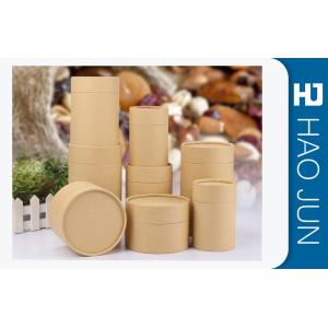Professional Printed Cardboard Tubes Coating Paper With Red Silk Print