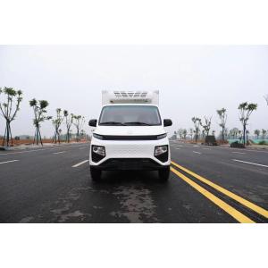 2 Tons Gasoline Mini Refrigerated Box Truck 1-10T Load Capacity Small Freezer