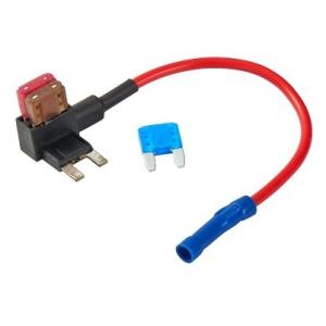 Customized Mini ATM APM Auto Blade Fuse Holder Add-a-circuit Fuse Adapter 32V