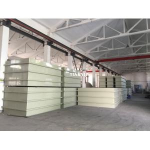 Chemical Electroplating PP Tank Polypropylene Welded Plating Tanks