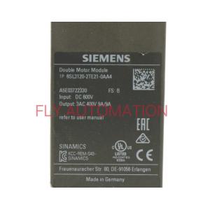 SIEMENS Sinamics Drives - S120 Double Motor Module 6SL3120-2TE21-0AA4