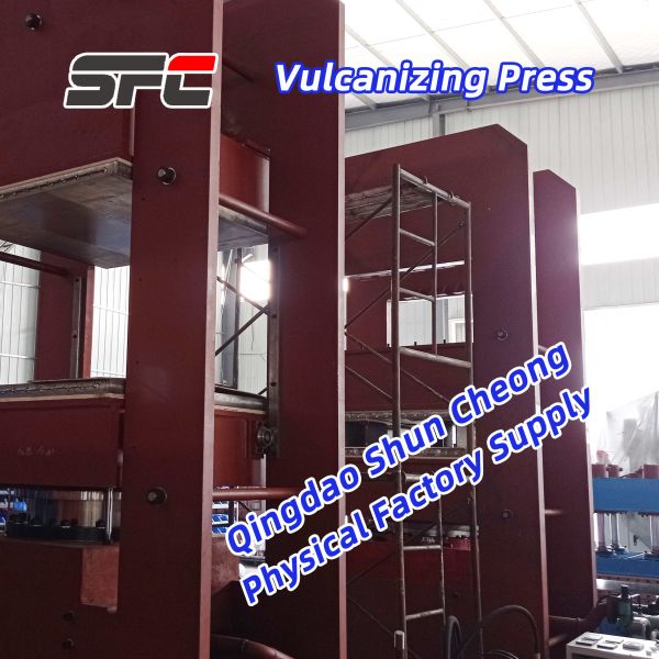 Frame-type Plate Rubber Vulcanizing Press Machine with PLC Control, Customizable Pressure Range, and Electric/Steam/Oil Heating