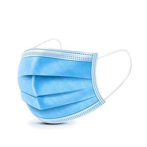 Foldable Disposable 3 Ply Face Mask With Wearloop For Safety And Air Pollution