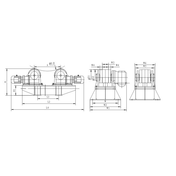 40Ton Tank Rotators