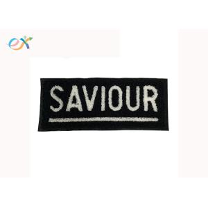 Customized Sew on Chenille Embroidered Sports Letter Patches For Garment