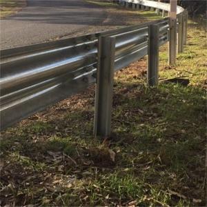 Roadway Safety Galvanized W Beam Highway Guardrail Systems Made of Q345 Strip