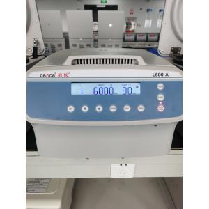 Clinical Centrifuge L600-A Low Speed Centrifuge With Whole Stainless Steel Rotor
