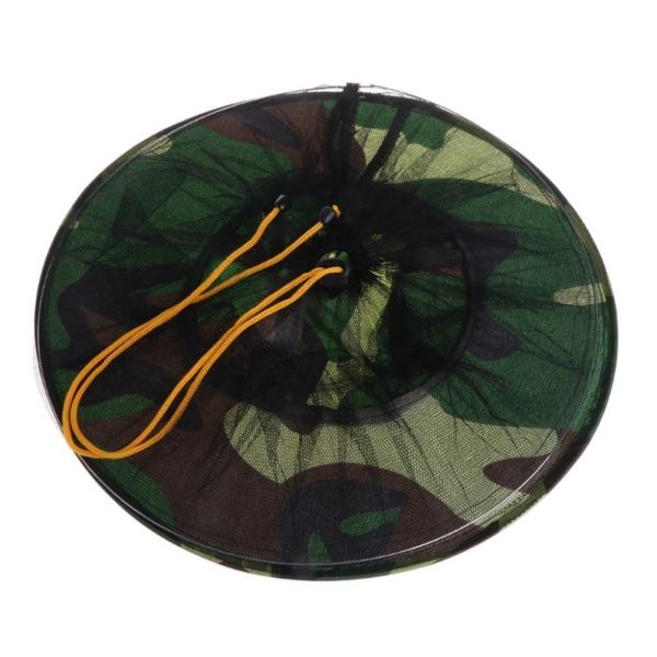 Beekeeping Protective Hat Single-Inner Layer Camouflage Bee Hat Polyester Material