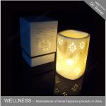 Classic Electric Oil Burner With Light , Christmas Gift Perfume Oil Lamp Burners