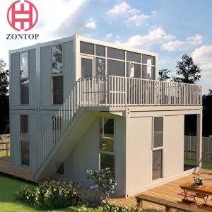 Zontop Detachable Portable Movable Coffee Apartment Prefab Container Dormitory