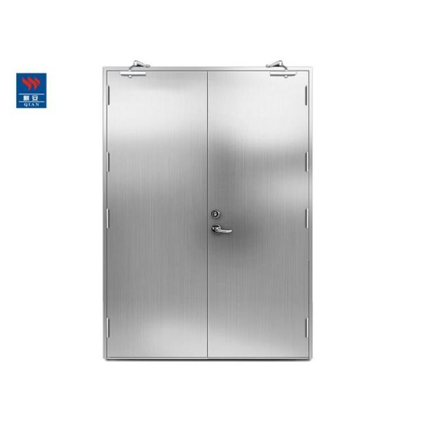 UL Emergency Exit Galvanized Steel Fireproof Door 50mm