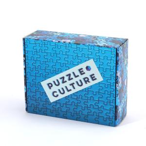 Personalized Custom Logo Printed Puzzle Shipping Mailer Box with Glossy