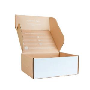 Eco Friendly Food Packing Boxes Custom Colored Printed Flat Corrugated Packaging