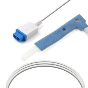 PVC Non Woven Neonatal Adult Spo2 Sensor 1 Meter For GE Trusignal Sp02 Monitor