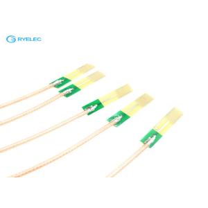 Fully shielded micro coaxial cable with multi-point grounding 20862-040T01 40P horizontal mating type FPC plug connector
