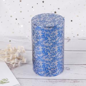 Cylinder Perfume Bottle Packaging Box Embossing / Glossy Lamination Customized