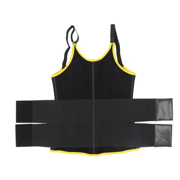 6X Plus Size Neoprene Workout Waist Trainer Vest For Calorie Burn