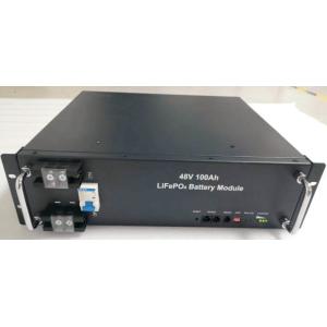 2400WH Lithium Ion Phosphate Battery Max Charge Current 100A