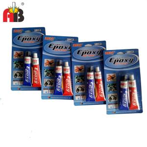 High Strength Epoxy AB Glue with Shear Strength ≥12 in White & Black for Room