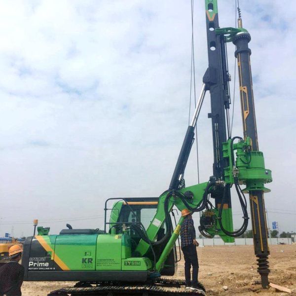 60kNm 2700mm Bore Pile Machine Construction Projects Hydraulic Rotary Drilling