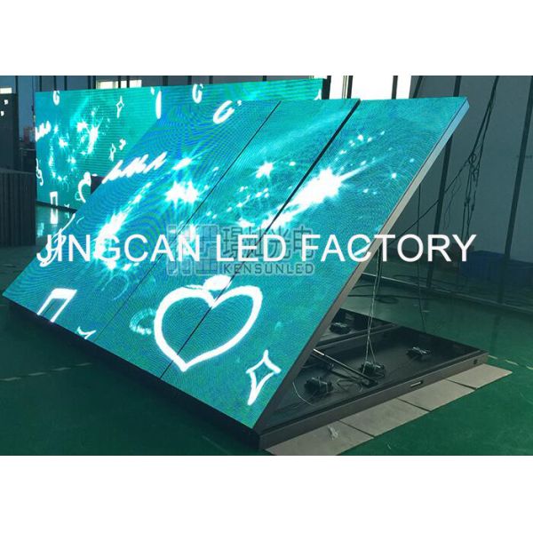P6 Front Service Led Display High Resolution For Trade Show 90-240V