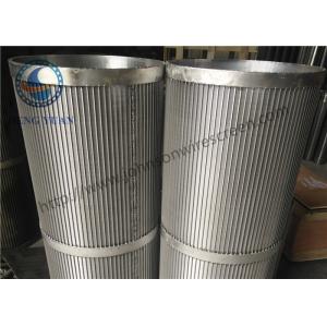 Multi Purpose Rotary Screen Drum Long Working Life OEM / ODM Acceptable