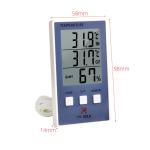 1.8F Accuracy Temperature Humidity Meter C/F LCD Display Sensor Probe Weather