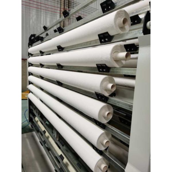 100m/Min Glue Lamination 45g/M2 Toilet Paper Rewinding Machine