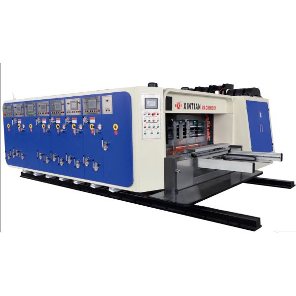 Quality High Precision Carton Making Machine 15kw - 30kw With 20crmnti Alloy Steel Transmission wholesale