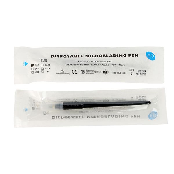 Quality EO Gas Sterilized Disposable Microshading Pen #15M1 Double Rows Blade wholesale