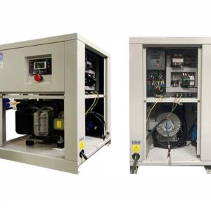 High Efficiency 3.7KW Industrial Oil-Free Vortex Air Compressor Recustomized