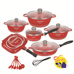New Arrival 23Pcs Multi-Purpose Aluminum Non-Stick Cooking Pot And Pan Sets With