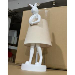 Modern Resin Table Lamp Nordic Creative Designer Rogue Rabbit Light（WH-MTB-267)