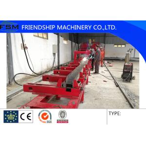 Semi Trailer Chassis Beam Welding Line Trailer Beam Hydraulic Assembly Table