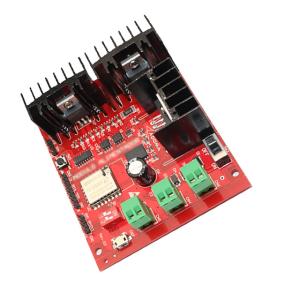 Cheap Red Electronic FR4 Prototype PCB Assembly Circuit Board 4 Layer 1OZ HASL Rohs Approval for sale