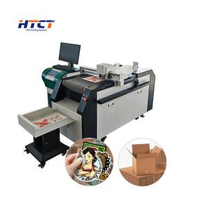 Cheap Knife Cutter Flower Chocolate Custom Gift Pizza Box Decoration Stickers Print Cutting Machine for sale