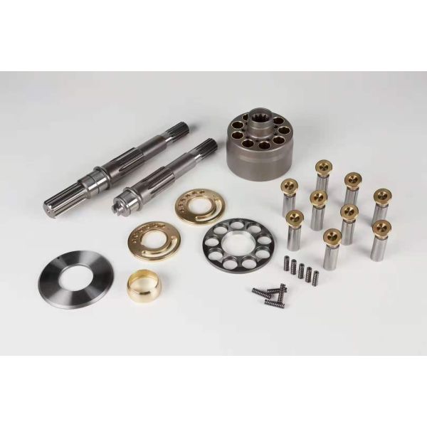 MKV23 MKV33 Excavator Hydraulic Pump Parts Cylinder Block Piston Valve Plate