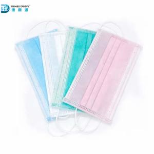 Antibacterial Non Woven Fabric Earloop Mask