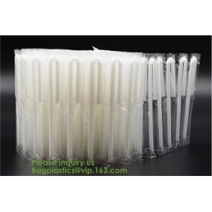 PLA Drinking Straws, CPLA Giant Straws, Individually Wrapped, Plant Based