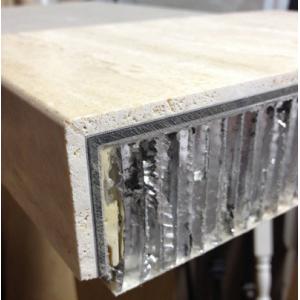 Villa Building Facades Fireproof Anti-Static Honeycomb Panel with Aluminium