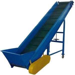 Safety Concrete Conveyor Belt Machine With Pull Cord Switches Long Service Life