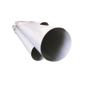 304 304L Stainless Steel Seamless Pipe Bright Surface Custom Length Large