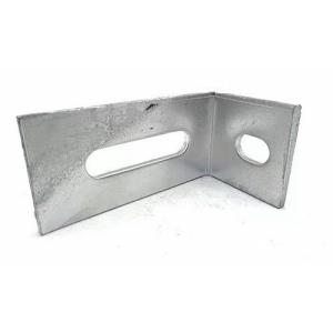 ISO Certified Zinc Plated Metal Shelf Brackets For Building Pre Embedded