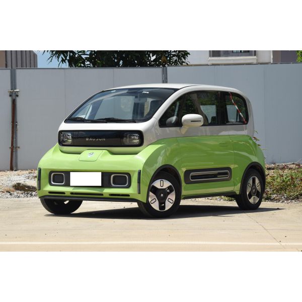 Battery Operated Electric Vehicle BAOJUN KIWI Mini Ev Car 3 Door 4 Seat
