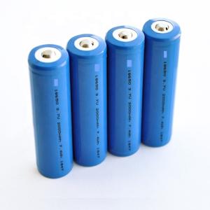 IEC62133 2600mah 3.7 V 18650 Rechargeable Lithium Battery