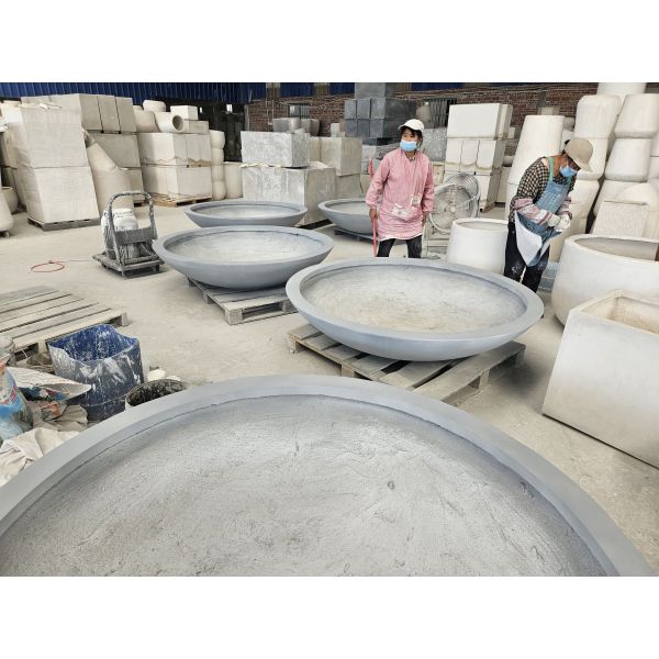 Fiber Cement Pot For Fiber Clay Charcoal Oven / Warmer Camping Burners / Heater / Barbecue Pot