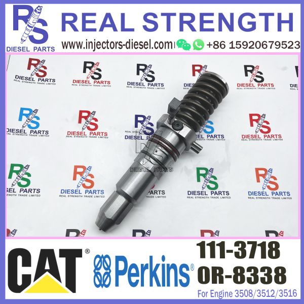 quality factory price spare Injector 111-3718 For CAT Caterpillar 3508 3512 3516 PM3508 PM3512 PM3516