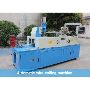 Automatic PLC Control 780RPM Wire Coiling And Packing Machine With PVC Film