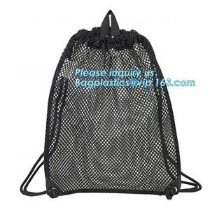 drawstring backpack kids mesh backpack manufacturer mesh net gift backpack