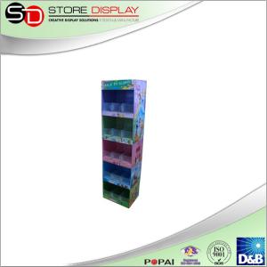 Cheap Customized Gondola side cardboard display case for advertising for sale
